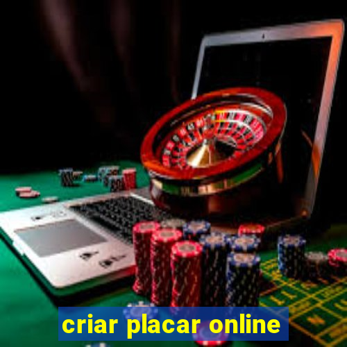 criar placar online